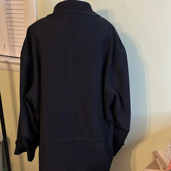 Sanyo Weather Wear Carol Cohen fully lined heavy microsuede button down coat - Picture 17 of 17